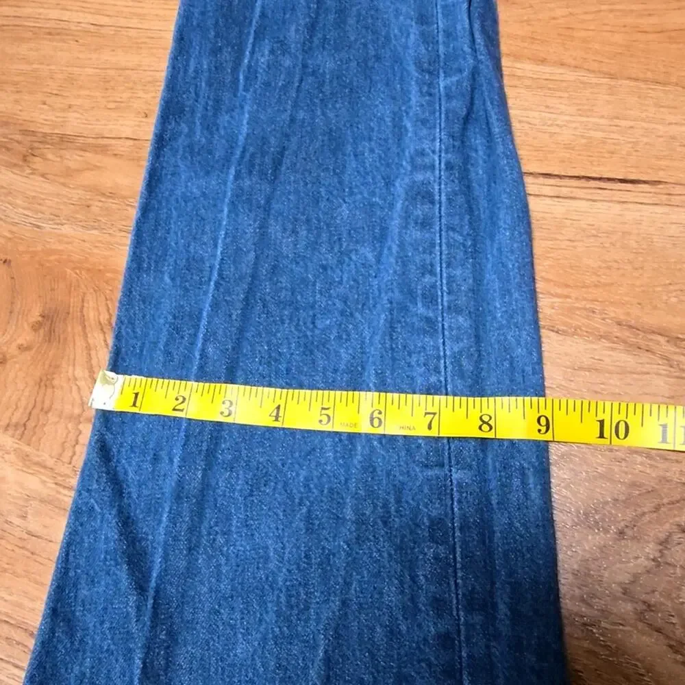 Levi's 501 Mens Jeans Straight Fit Medium Wash Denim 34x34 Classic Blue